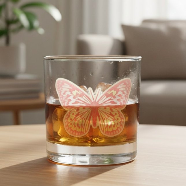 Butterfly Whiskey Glass (Creator Uploaded)