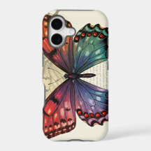 Butterfly Whispers: Abstract Elegance for iPhone X