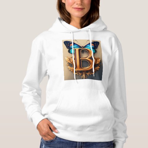 Butterfly Whispers Delicate T_Shirt Designs Hoodie