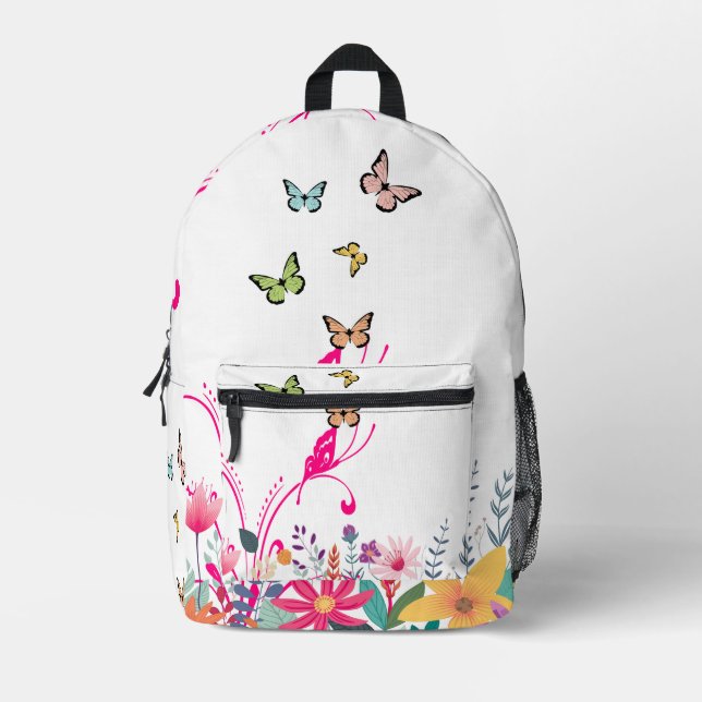 Butterfly Whispers – Nature’s Magic Backpack (Front)