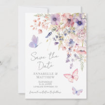 Butterfly Wildflower Wedding