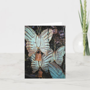Butterfly windchime cards