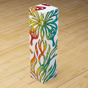 Butterfly wine box