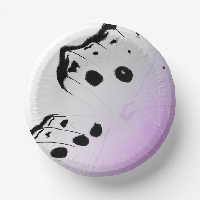 Butterfly Wing - Mother of Pearl Paper Bowls (Front)