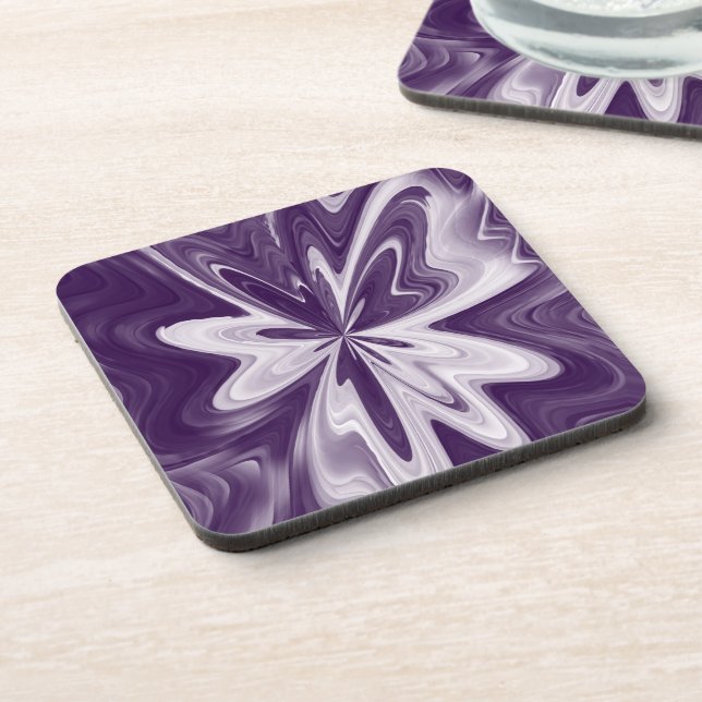 butterfly wings beverage coaster (Left Side)