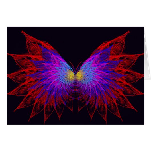 Butterfly Wings Cards (Front Horizontal)