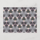 Butterfly Wings Geometric Design Postcard