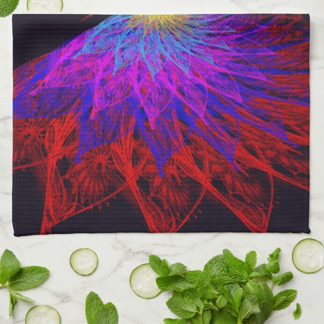 Butterfly Wings Kitchen Towel (Folded)