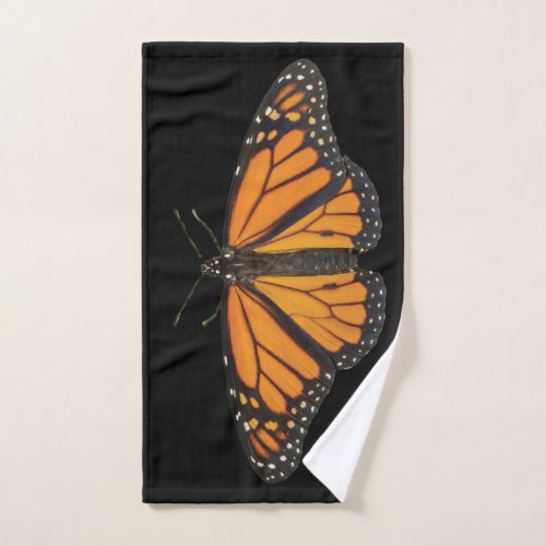 Butterfly Wings Monarch Orange Wings Photo Bath Towel Set