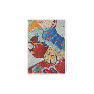 Butterfly wings passport holder