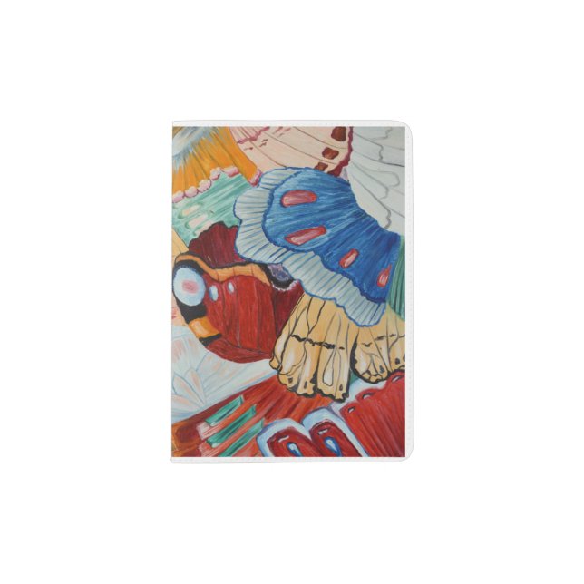 Butterfly wings passport holder (Front)