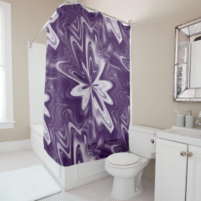 butterfly wings shower curtain (In Situ)