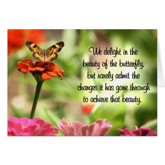 Butterfly Wisdom: Going Through Changes Cards (Front Horizontal)