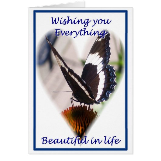 Butterfly Wishes Cards (Front)