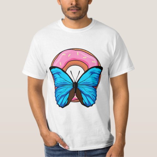 Butterfly with Donut T_Shirt