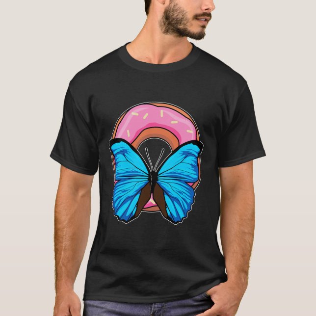 Butterfly with Donut T-Shirt (Front)