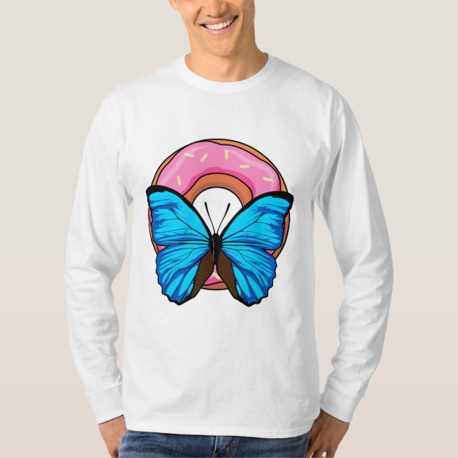 Butterfly with Donut T-Shirt (Front)