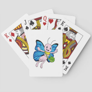 Butterfly with Handbag Poker Cards
