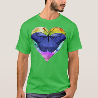 Butterfly with Heart T-Shirt