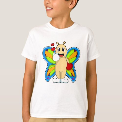 Butterfly with Heart T_Shirt