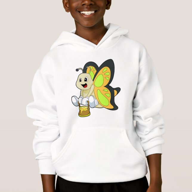 Butterfly with Honey Hoodie (Front)