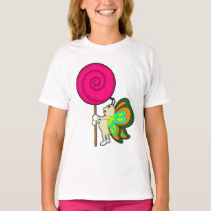 Butterfly with Lollipop T-Shirt