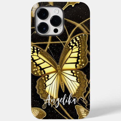 Butterfly with Personalized Name Case_Mate iPhone 14 Pro Max Case