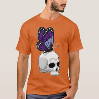 Butterfly with Skull T-Shirt
