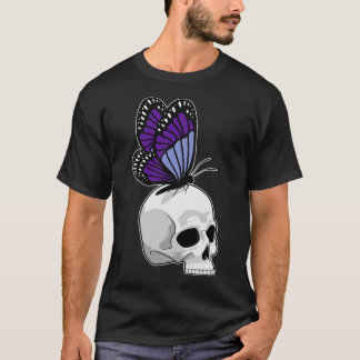 Butterfly with Skull T-Shirt