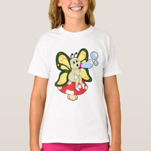 Butterfly with Soap bubbles T-Shirt