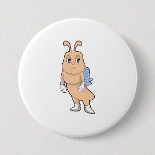 Butterfly without Wings Button