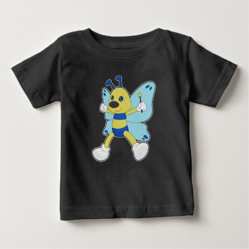Butterfly Wizard Magic wand Baby T_Shirt