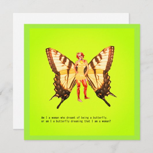 Butterfly woman (Front/Back)