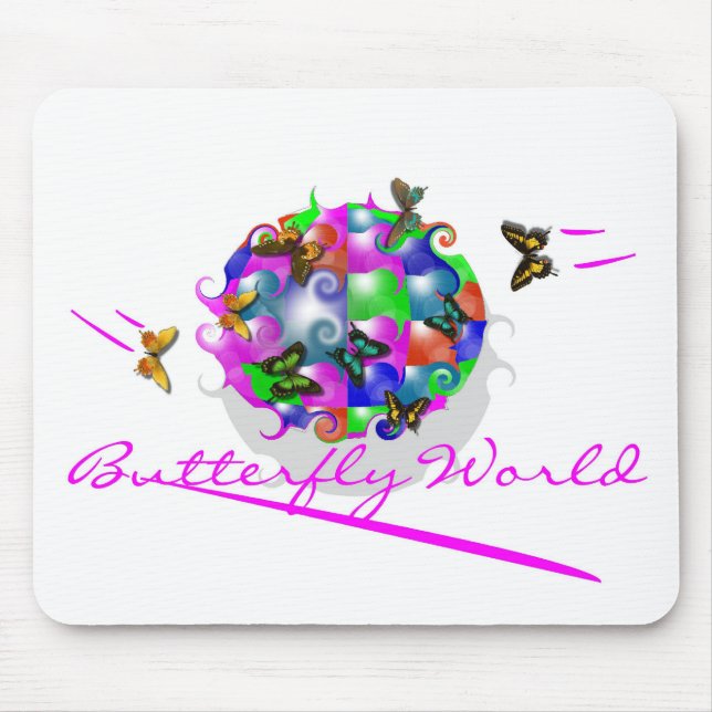 BUTTERFLY WORLD MOUSEPAD (Front)