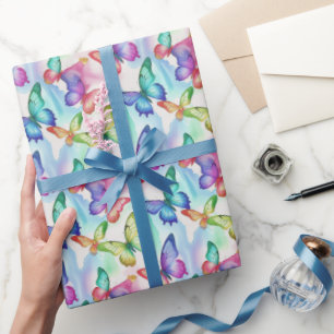 Butterfly Wrapping Paper
