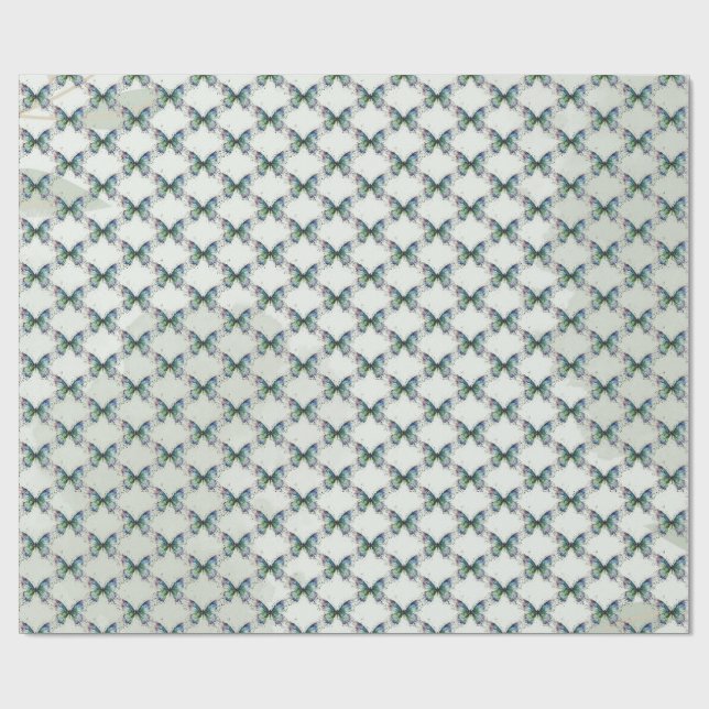 Butterfly Wrapping Paper (Flat)