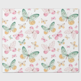 Butterfly Wrapping Paper