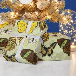 Butterfly Wrapping Paper - 30 inches x 60 feet