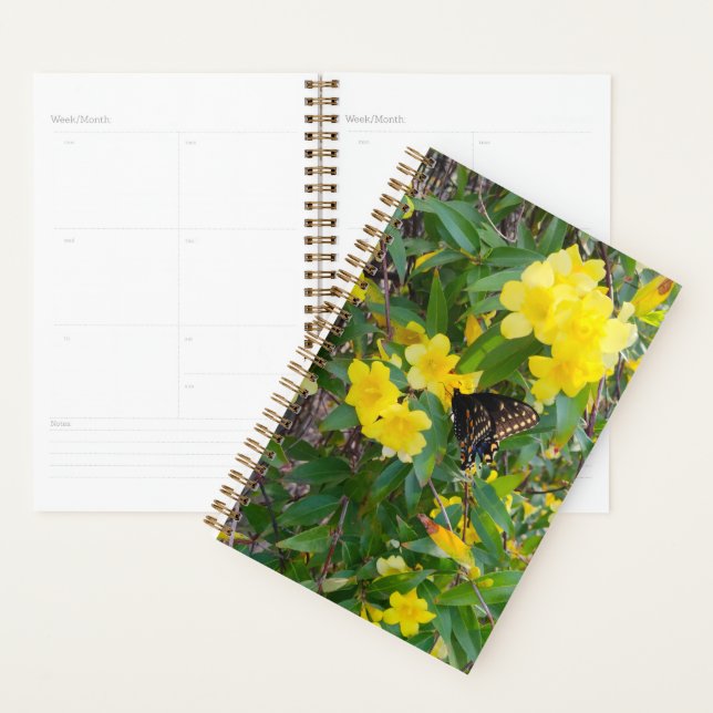 Butterfly & Yellow Flowers Planner (Display)