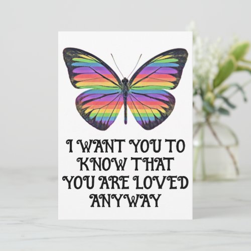 Butterfly You Are Loved Card