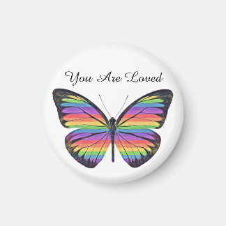 Butterfly You Are Loved Magnet