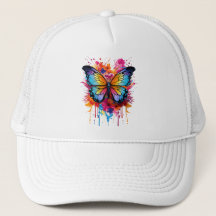 Butterfly's Colorful Splash