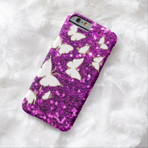 Butterly Bling Style Barely There iPhone 6 Case