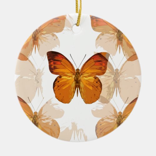 Butterly Ceramic Ornament