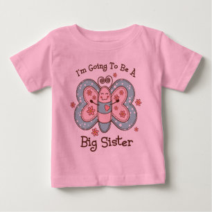 Butterly Future Big Sis Baby T-Shirt