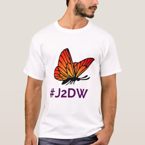 Butterly hashtag t_shirt