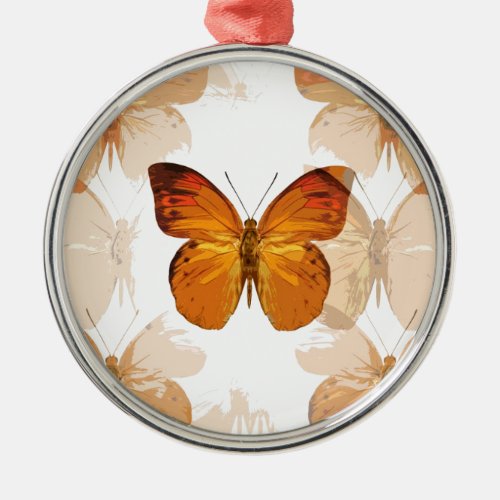 Butterly Metal Ornament