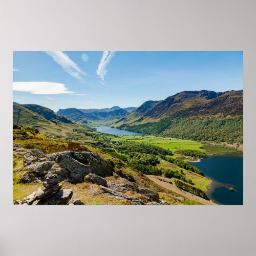 Buttermere Lake District Poster