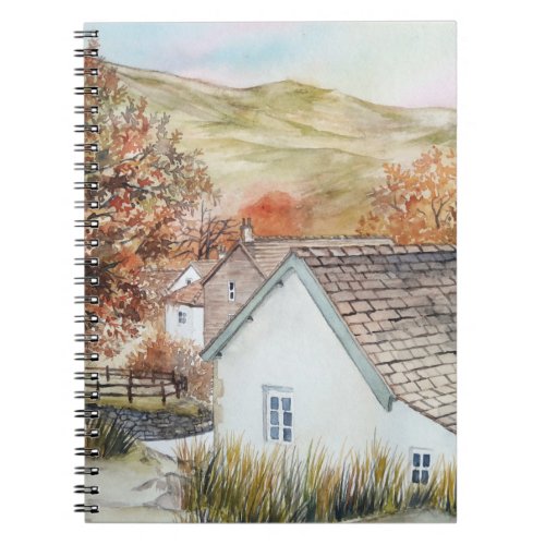Buttermere Village Lake District England Notebook