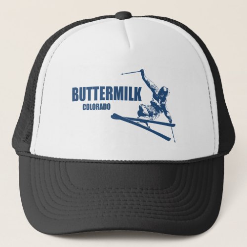 Buttermilk Colorado Skier Trucker Hat